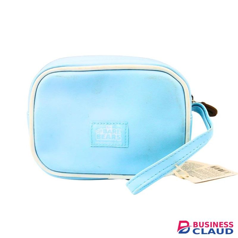 Miniso We Bare Bears Seaside Music Festival Cosmetic Bag(Blue)