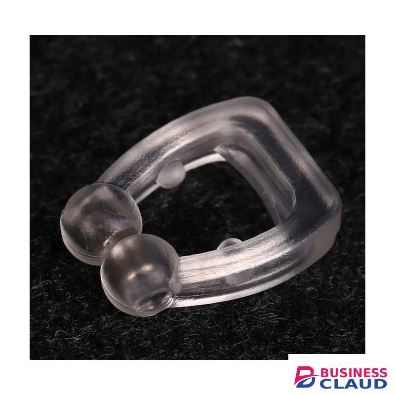 Anti Snoring Device Stop Snoring Sleep Apnea Nose Clip Silicone Magnetic Sleep Sleeping Aid For Adults And Kids Snoring Stopper Ring Nasal Dilator Easy Breathe Silent Sleep