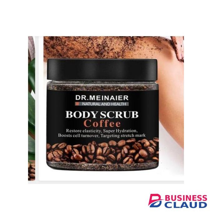 DR MEINAIER Natural&Health Coffee Body Scrub-Smoothens,Restores Elasticity,Hydrates,Softens With Even Tone Skin