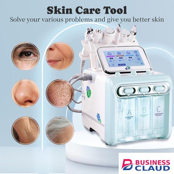 7 in 1 Hydra Water Facial Cleaner Aqua Peel Dermabrasion Beauty Spa Machine