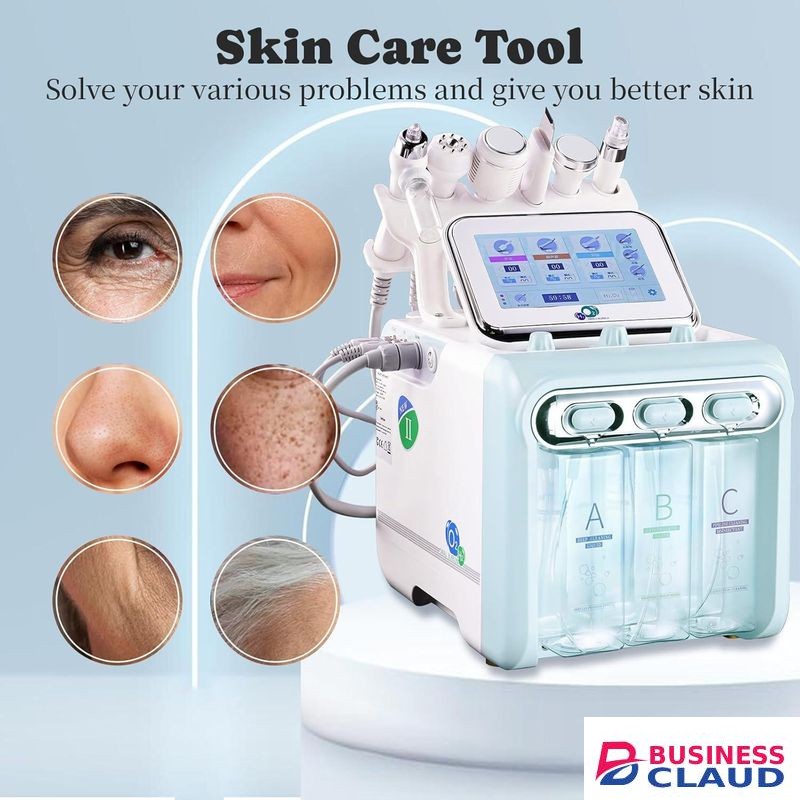 7 in 1 Hydra Water Facial Cleaner Aqua Peel Dermabrasion Beauty Spa Machine