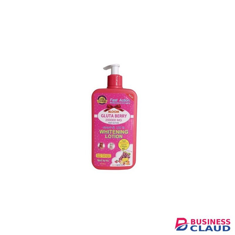 Gluta Berry BLOOM GLUTA Fast Action Whitening Body Lotion.