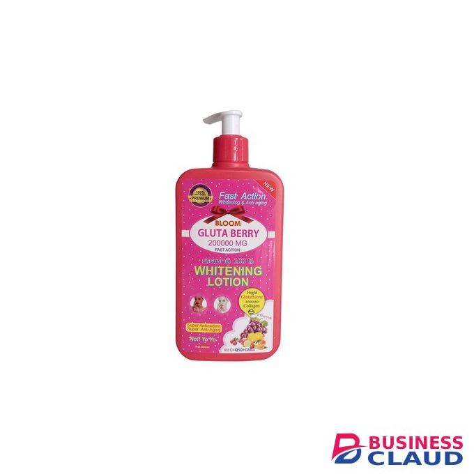 Gluta Berry BLOOM GLUTA Fast Action Whitening Body Lotion.
