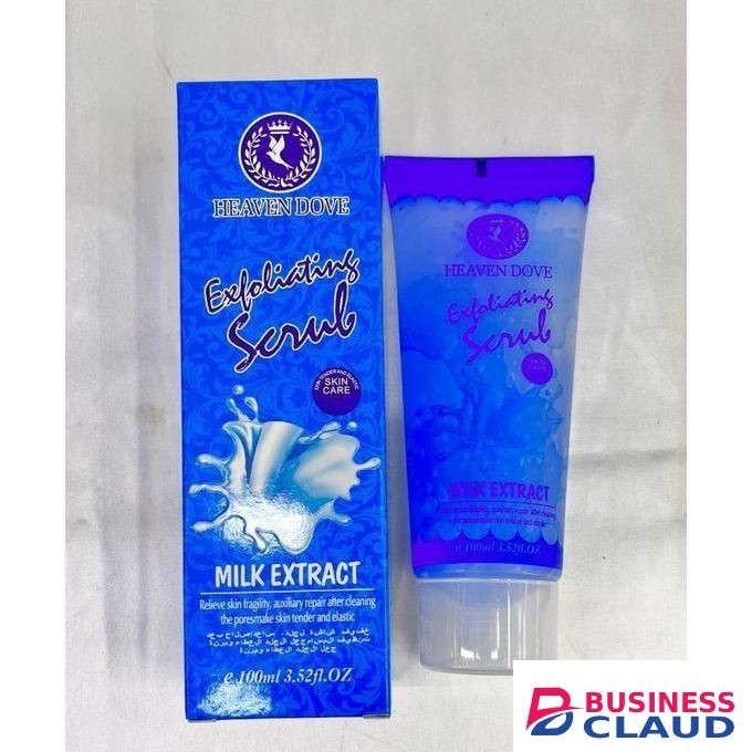 HEAVEN DOVE Exfoliating Natural Scrub With Milk Extract