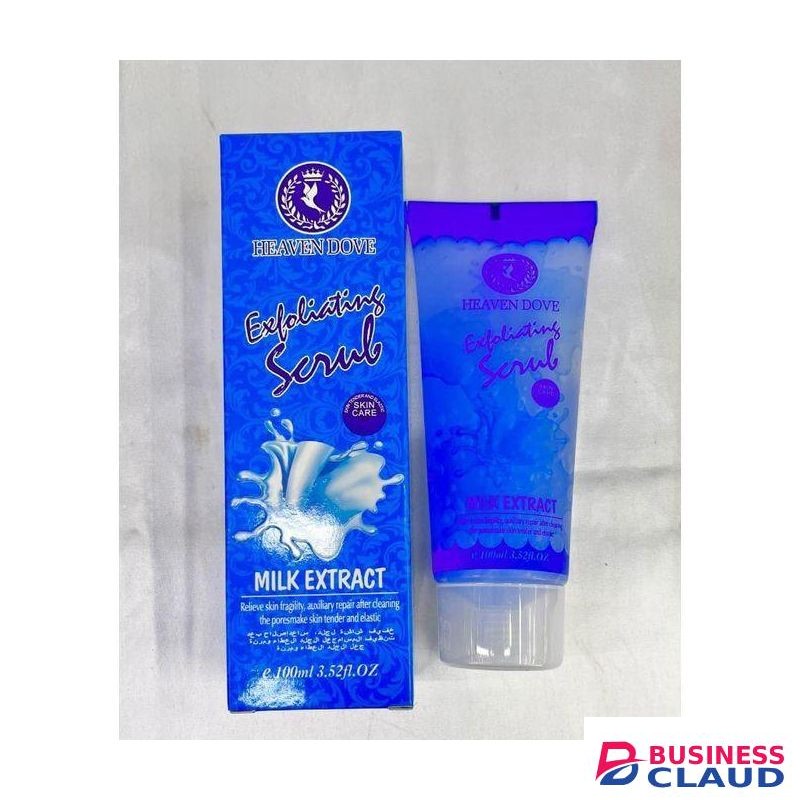 HEAVEN DOVE Exfoliating Natural Scrub With Milk Extract