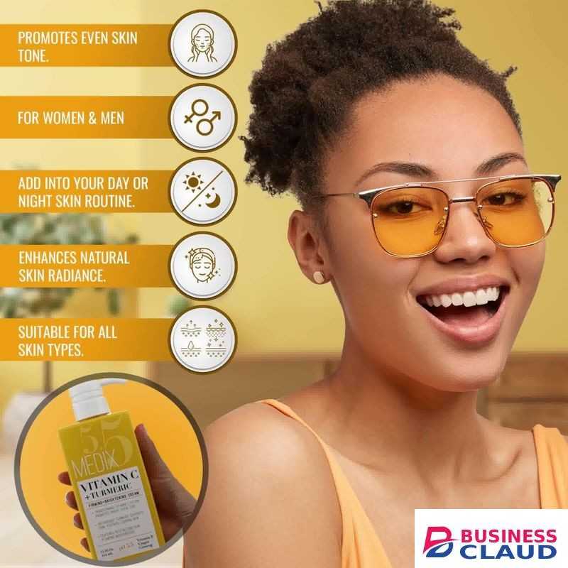 Medix 5.5 VITAMIN C + TURMERIC Firming / Brightening Face / Body Cream.