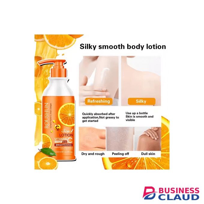 Roushun Vitamin C / Collagen / Snail BRIGHTENING Body Lotion.