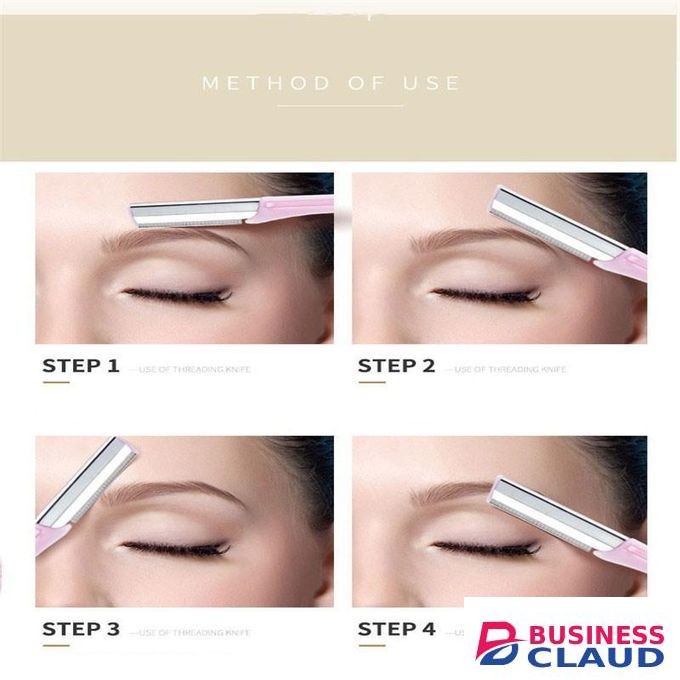 Eyebrow Shaper Facail Hair Razors (3 Pcs)