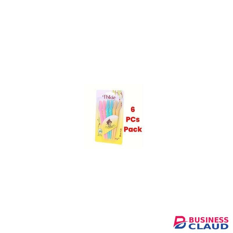 Tinkle Eyebrow Shaper Razor- 6 pieces