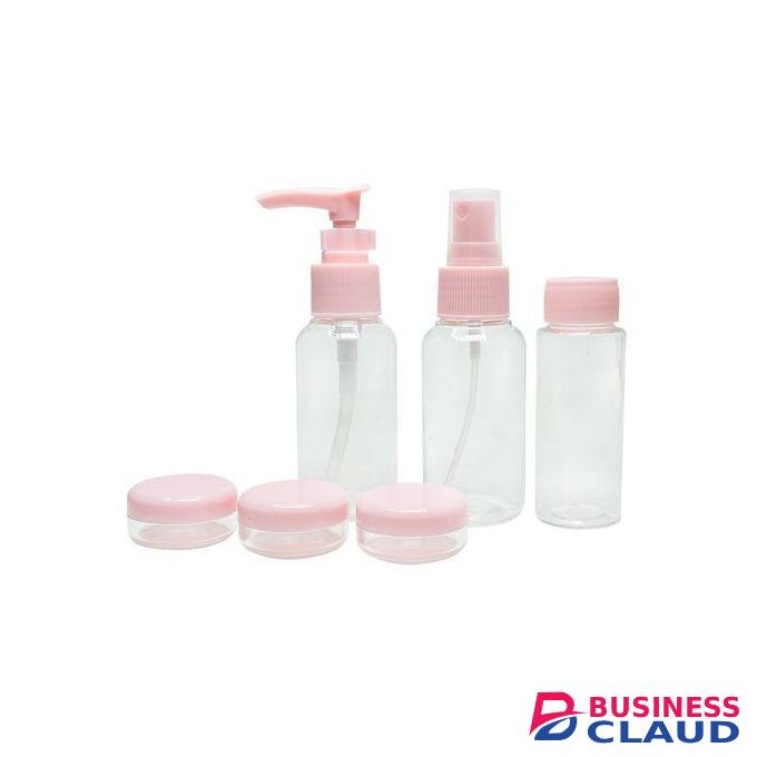 6 Pcs Travel Bottles Set Travel Containers For Toiletries And Cosmetics Leak Proof And Refillable PP Travel Bottles Travel Accessories Allowed On Board