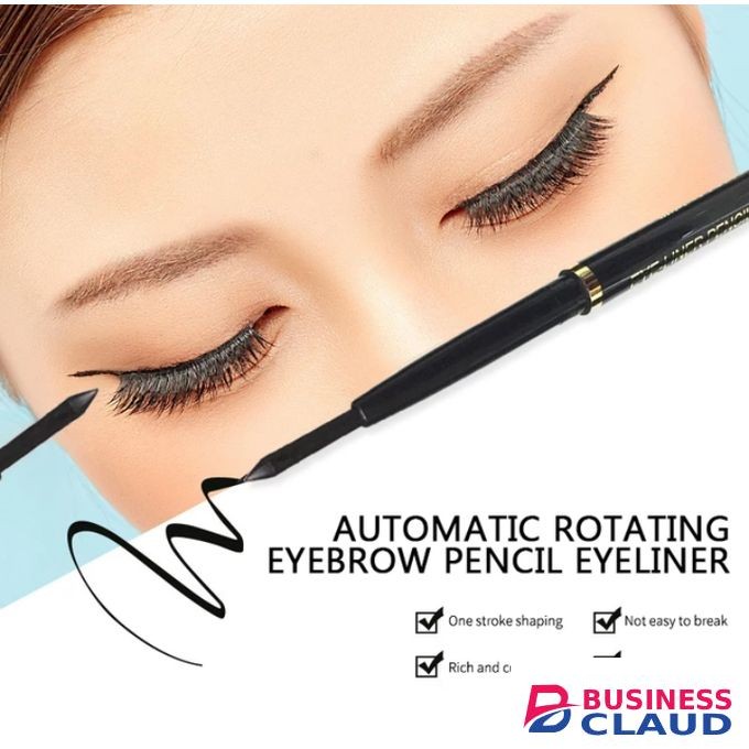 Miss Look 4Pcs Eyeliner Pencil Waterproof Kajal Black With Vitamin A&E