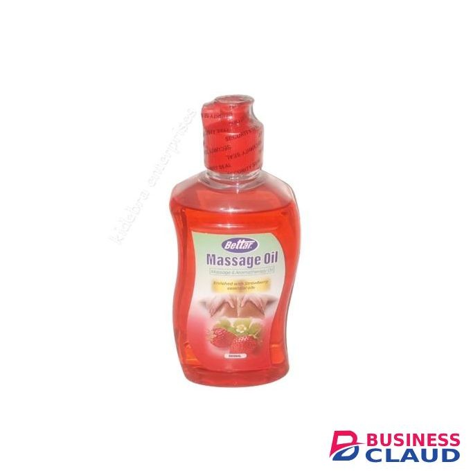 Betta Massage & Aromatherapy Oil With Strawberry Essential & vitamin E
