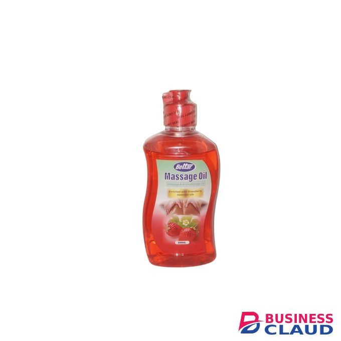 Betta Massage & Aromatherapy Oil With Strawberry Essential & vitamin E