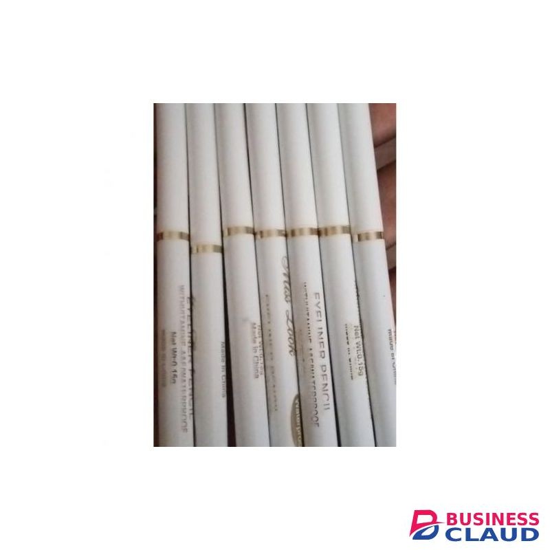 Miss Look 6Pcs Eyeliner Pencil Waterproof Kajal With Vitamin A&E