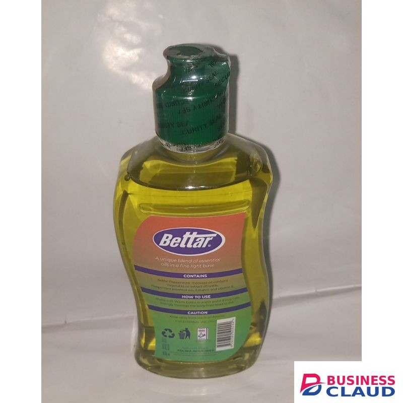 Betta Massage & Aromatherapy Oil With Peppermint Essential Oil - 300ml
