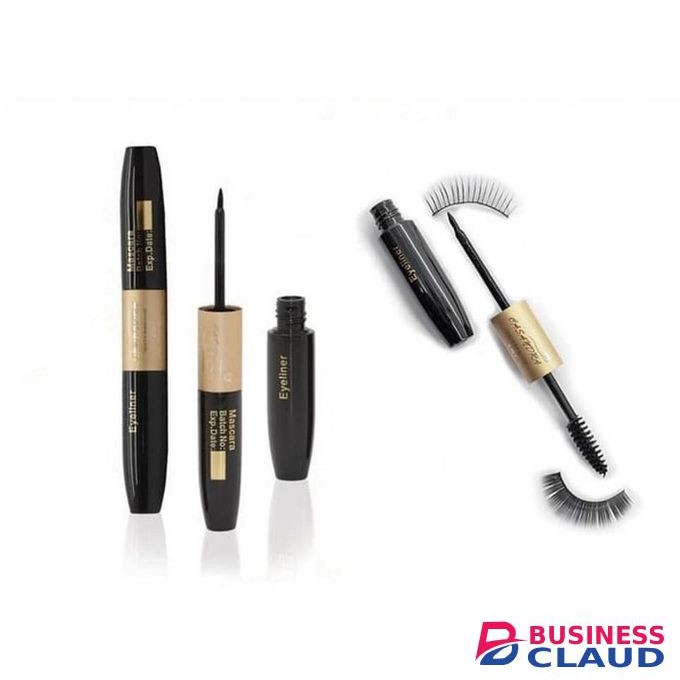 Waterproof Mascara & Eyeliner 2-in-1