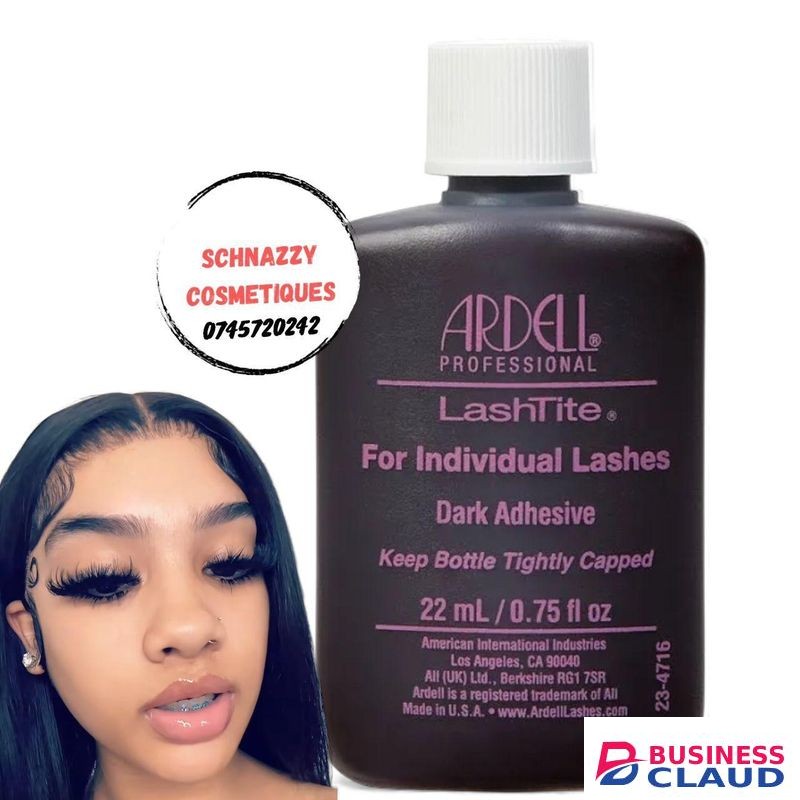 22ml ARDELL PROFESSIONAL LashTite Glue Dark Stronghold Lash Adhesive for Individual Lashes Lasting Grip Non-Irritating Must Have for Falsies Lovers