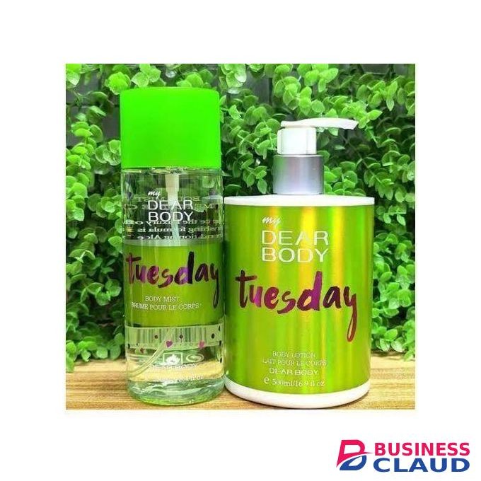 Dear Body Tuesday 2 in 1 pump body lotion &body mist