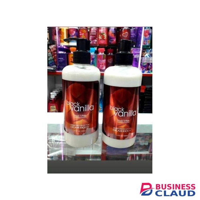 Dear Body Black Vanilla 500ml Body Lotion