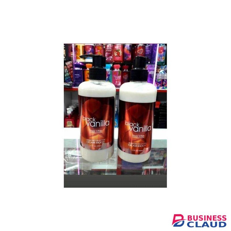 Dear Body Black Vanilla 500ml Body Lotion