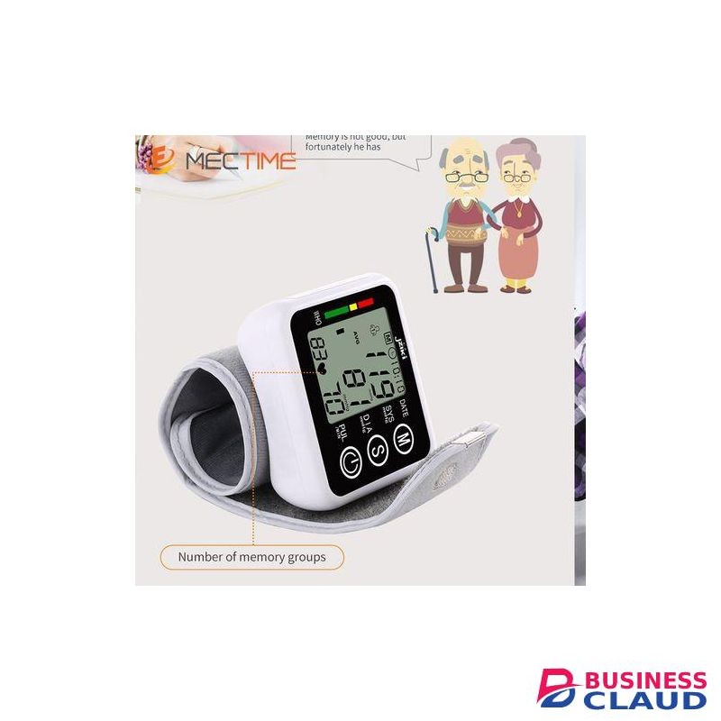 Wrist Blood Pressure Monitor Machine Health Vascular Heartbeat Test W863