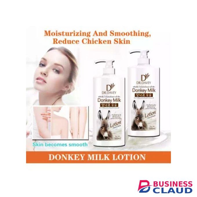 Dr. Davey Donkey Milk Face & Body Lotion Hydrating & Whitening -
