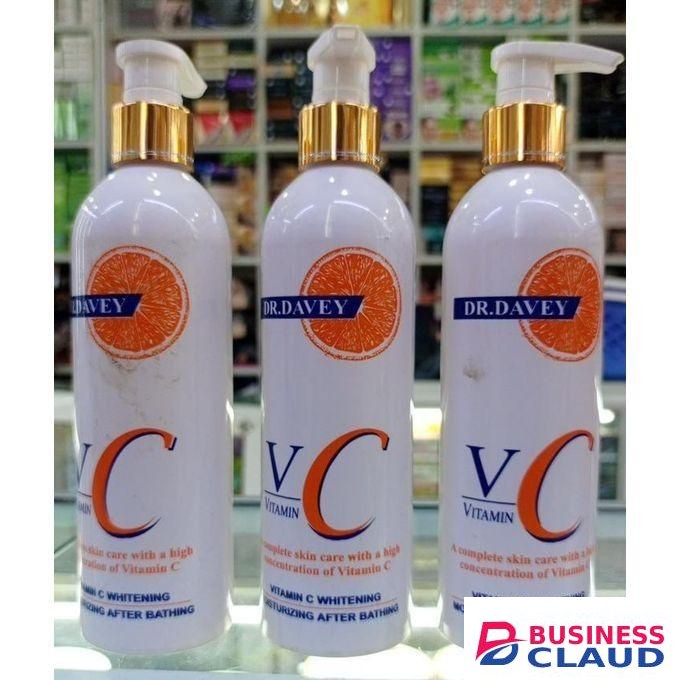 dr davey Vitamin C Moisturizing lotion After Bathing - 300ml