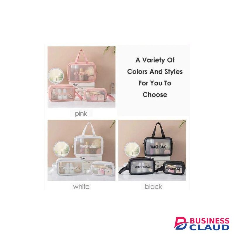3 In 1 Waterproof Cosmetic /Wash Bag