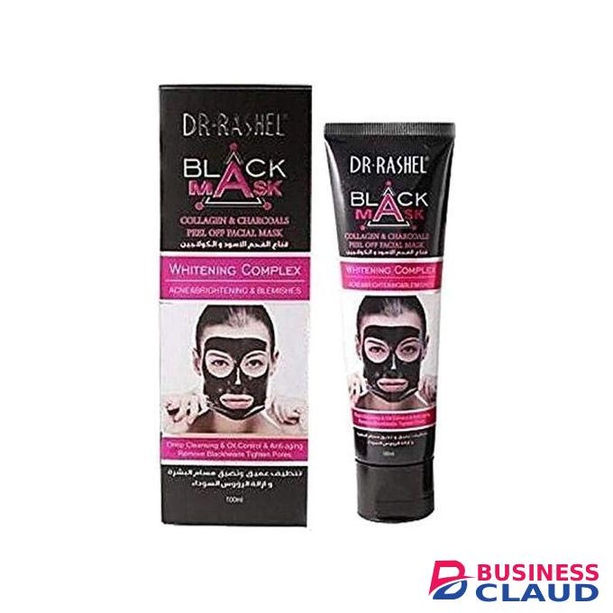 Dr. Rashel Black Mask Collagen& Charcoal Peel Off Facial Mask.