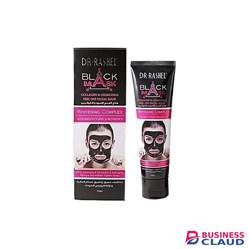 Dr. Rashel Black Mask Collagen& Charcoal Peel Off Facial Mask.