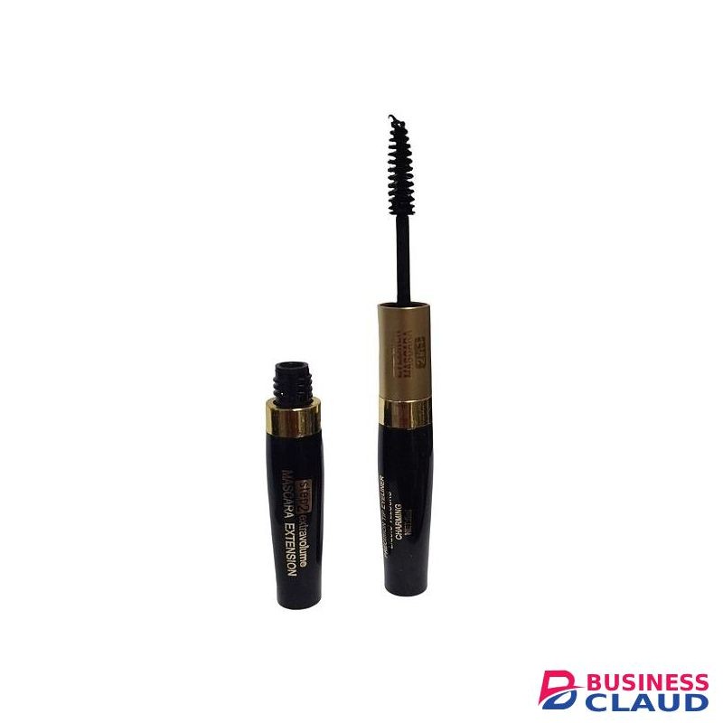 2 in 1 Mascara Eyeliner Set Waterproof Sweatproof Long-Lasting Curling Lengthening Black Mascara Volume Eyelash Makeup Combo Kit