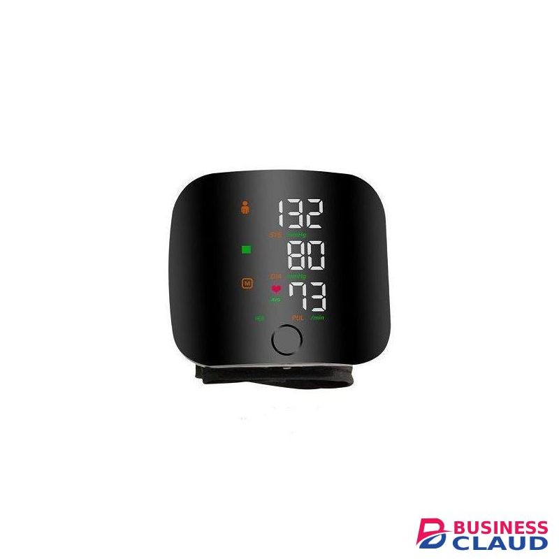 Digital Blood Pressure Monitor BP Pulse Wrist Arm Health Vascular Heartbeat Test-Voice Announcements