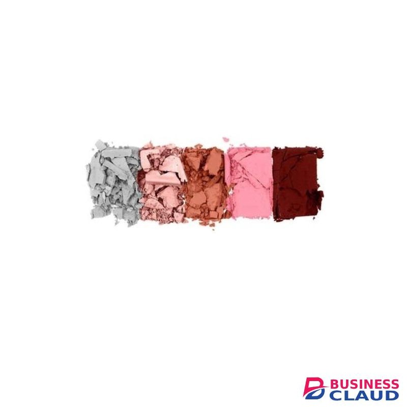 L.A. Colors 5 Color Matte Eyeshadow Palette - Pink Chiffon