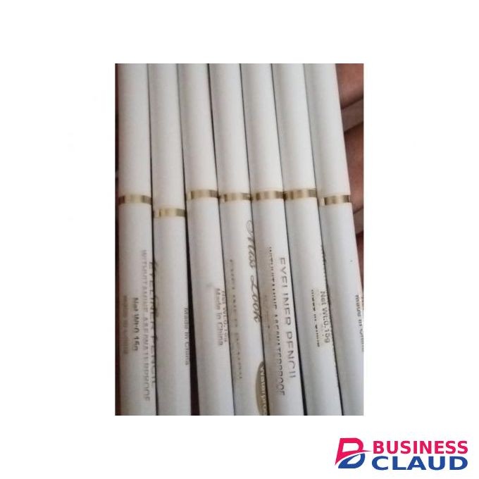 Miss Look Eyeliner Pencil Waterproof Kajal With Vitamin A&E-6Pc