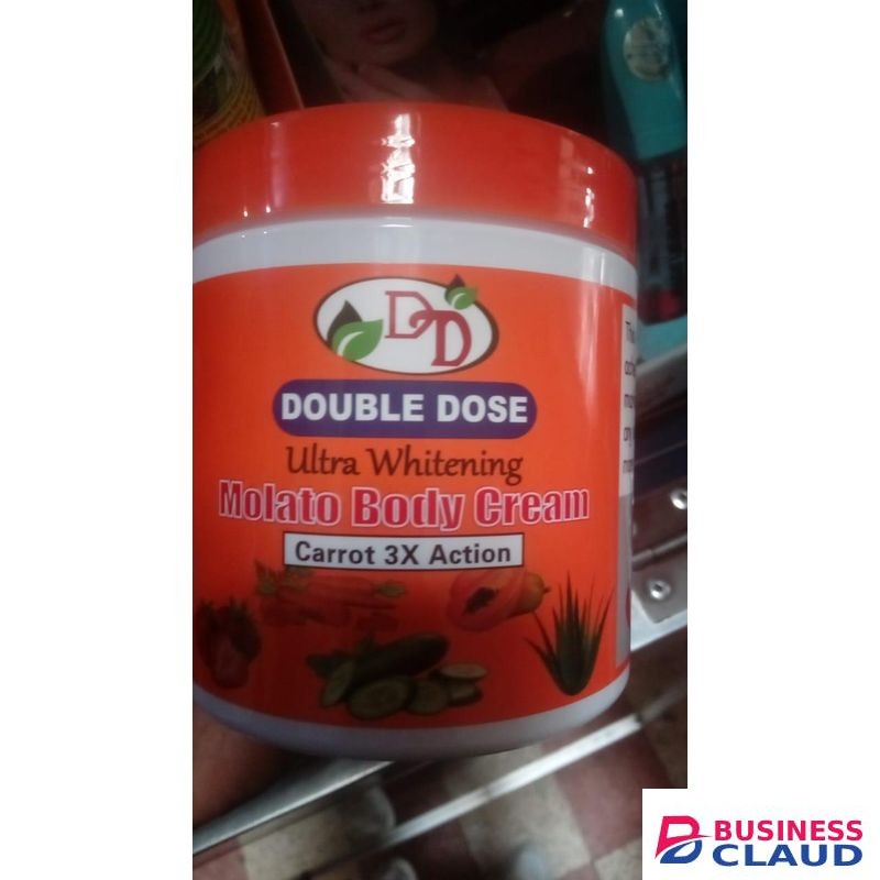 Double Dose Ultra Whitening Molato Body Cream with Carrot 3X Action.