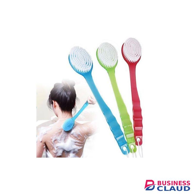 Lower Back Soft Brush Body Scrubber And Massager