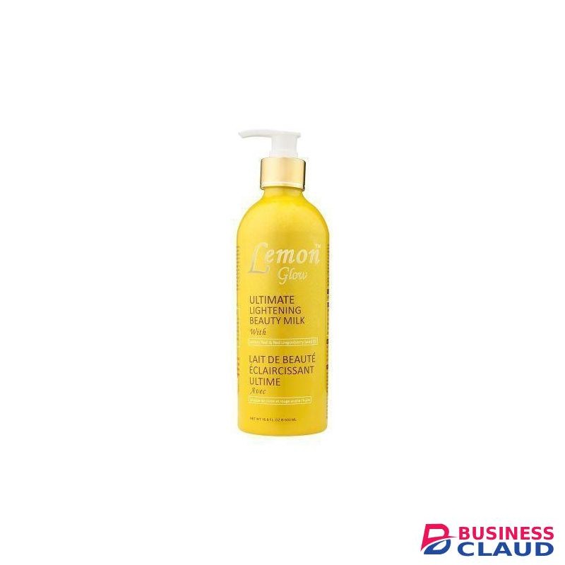 Lemon Glow Ultimate Lightening Beauty Milk With Lemon Peel - 500ml