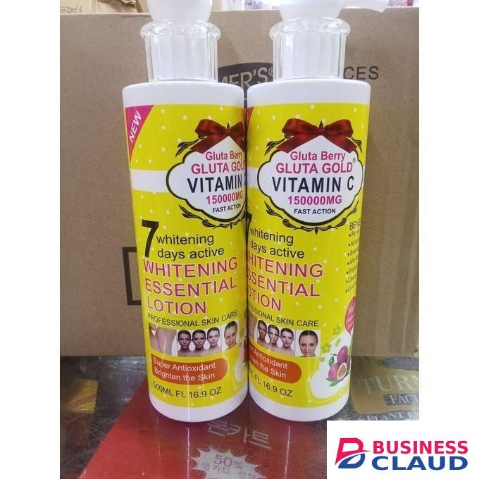 Gluta Berry vitamins c Fast Action Whitening & Anti-AGING Body Lotion.