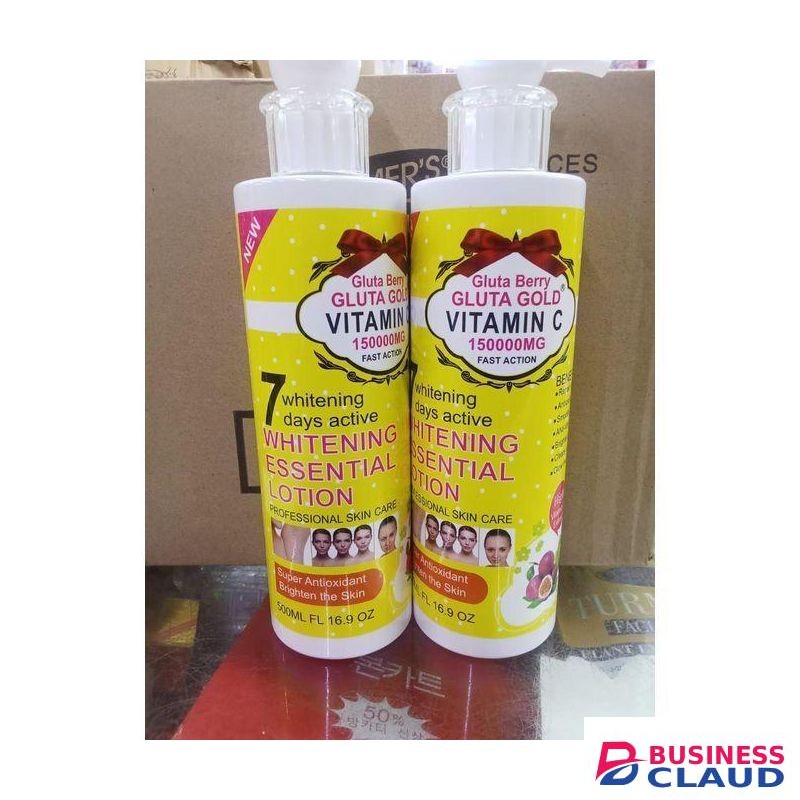 Gluta Berry vitamins c Fast Action Whitening & Anti-AGING Body Lotion.