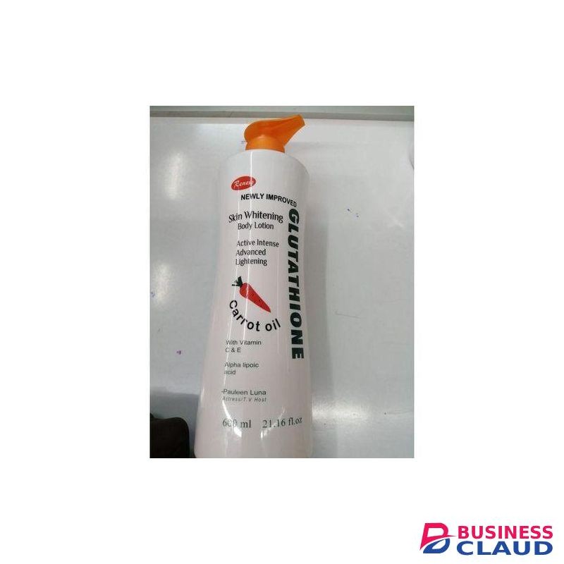 IRENANA Skin Whitening Lotion With Carrot Oil, Vitamin C And E - 600ML