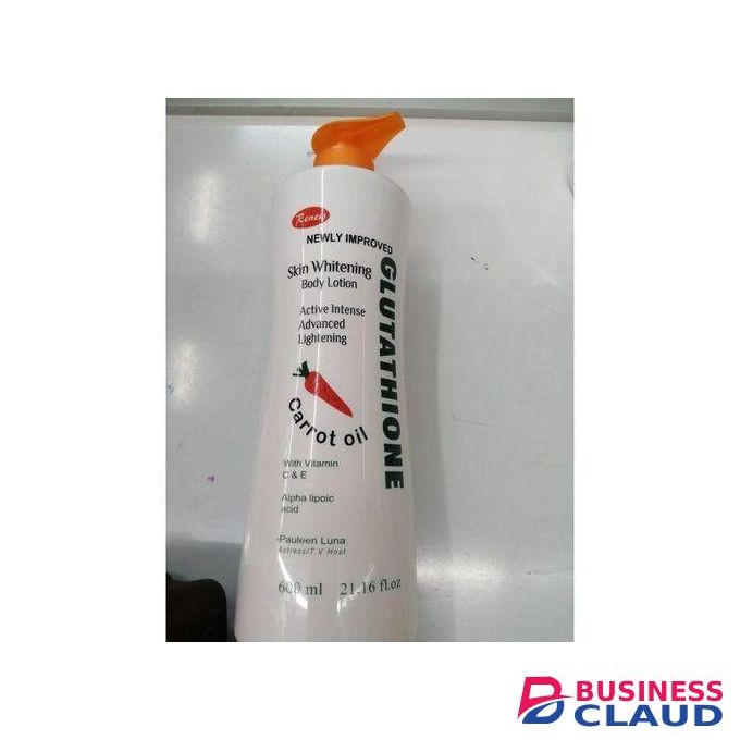 IRENANA Skin Whitening Lotion With Carrot Oil, Vitamin C And E - 600ML