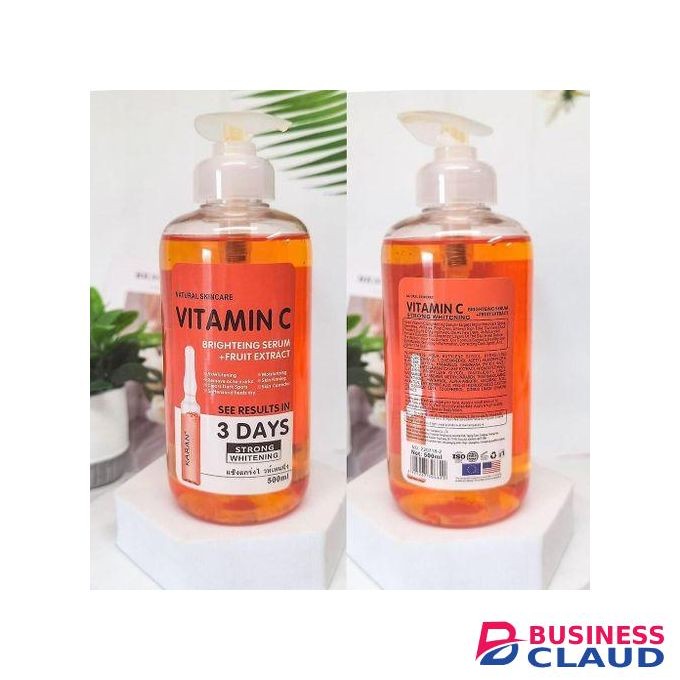 Karan Vitamin C Brightening Serum +Fruit Extract - 500ml