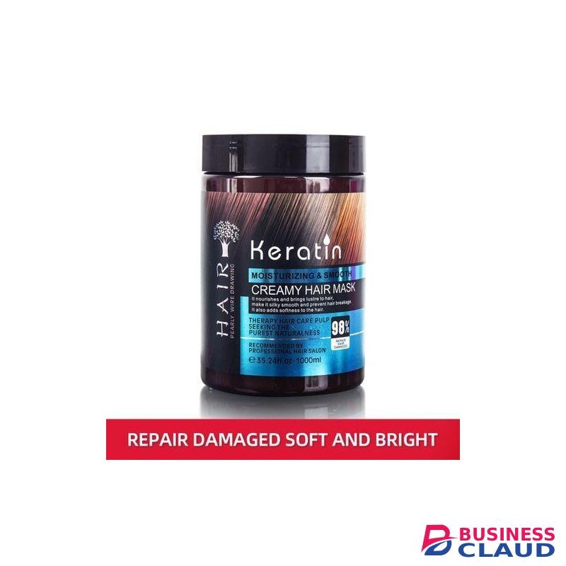 Keratin Creamy Hair Mask, Smoothens & Moisturizes 1000ML