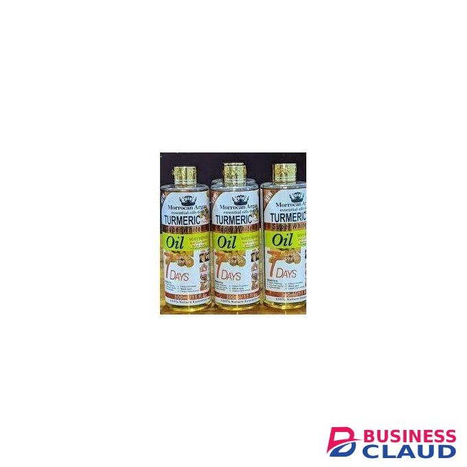 Moroccan Argan Oil Essential Oil 6in1 Turmeric Super Whitening oil