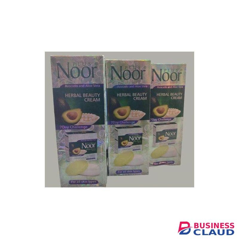 Noor herbal beauty cream for Brighter, smoother & even Toned Skin Complexion.