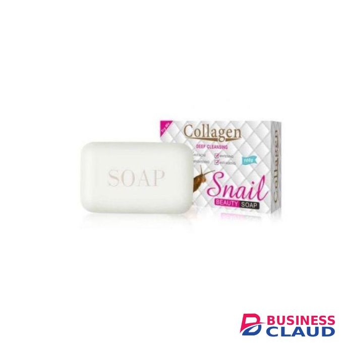 Pei Mei Collagen Snail Whitening Anti-ageing&Anti-acne Beauty Soap.,
