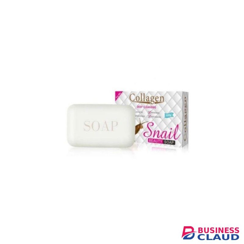 Pei Mei Collagen Snail Whitening Anti-ageing&Anti-acne Beauty Soap.,