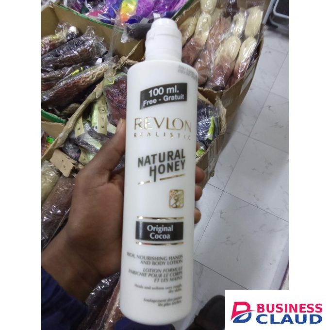 Revlon Natural Honey Original Cocoa Nourishing Body&Hand Lotion