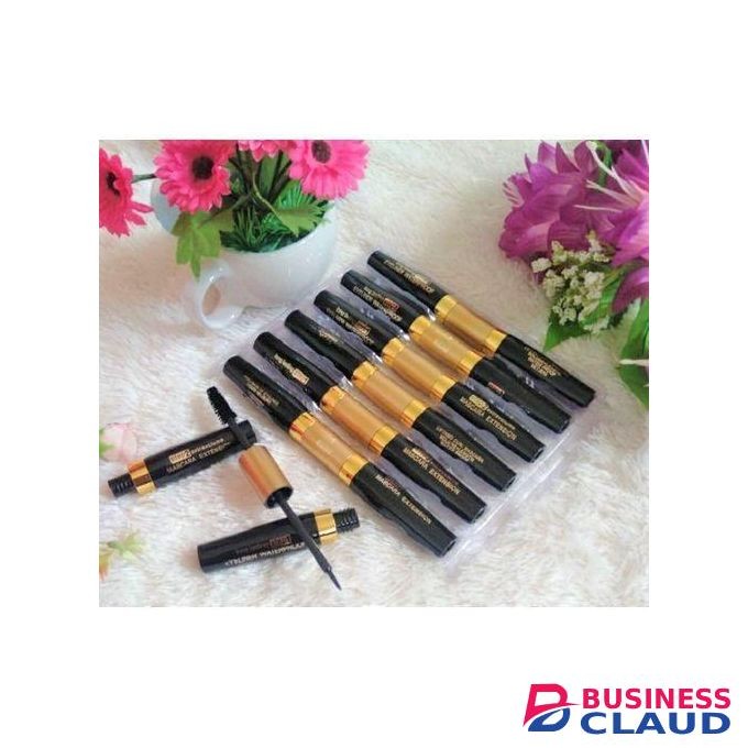 Miss Look 2 IN 1 Mascara And Eyeliner long lasting eye mascara