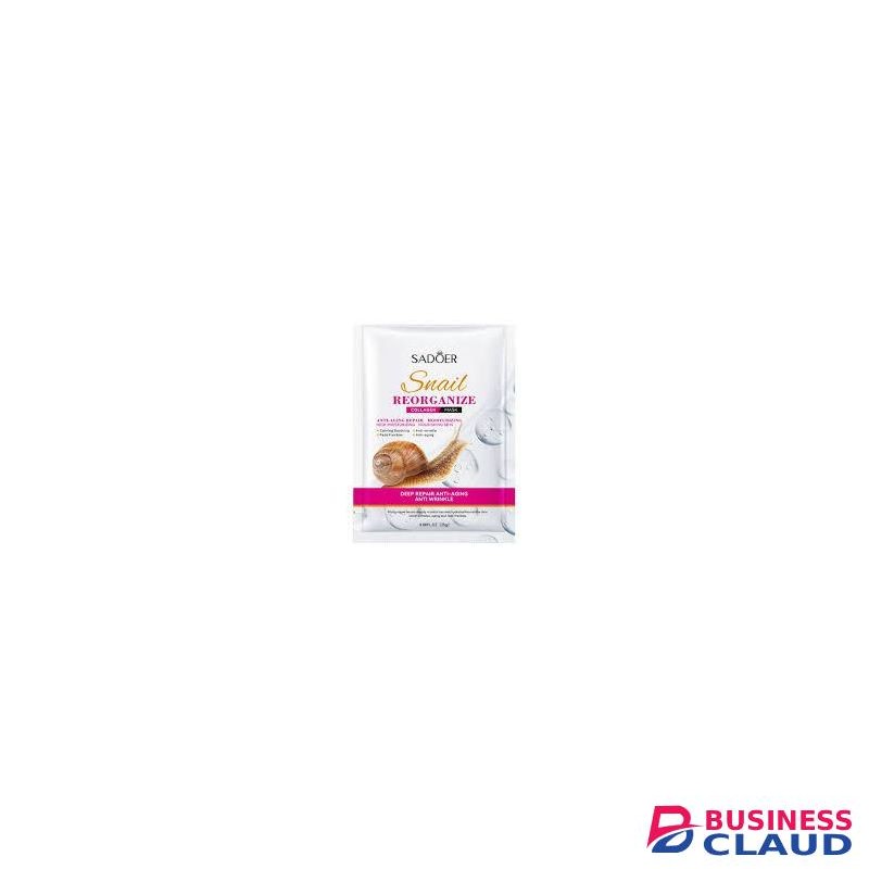 SADOER 6pcs Snail Reorganize Collagen Mask